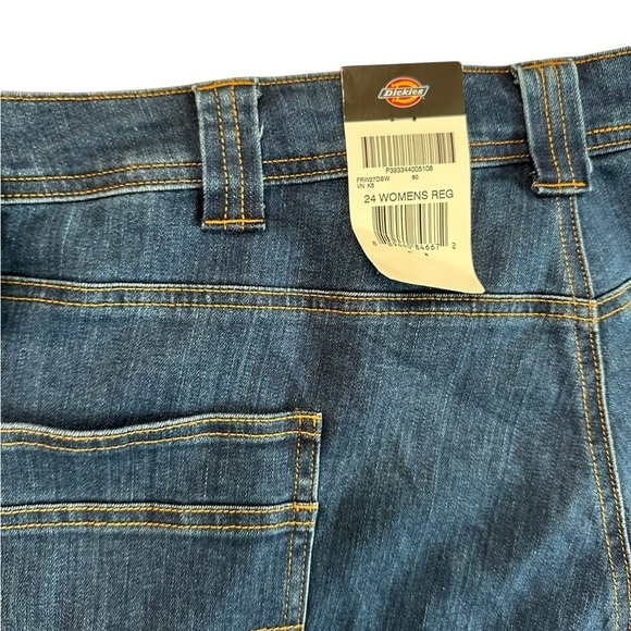 Dickies Denim Carpenter Relaxed Shorts Women's Size 24 Reg NWT - Picture 15 of 16